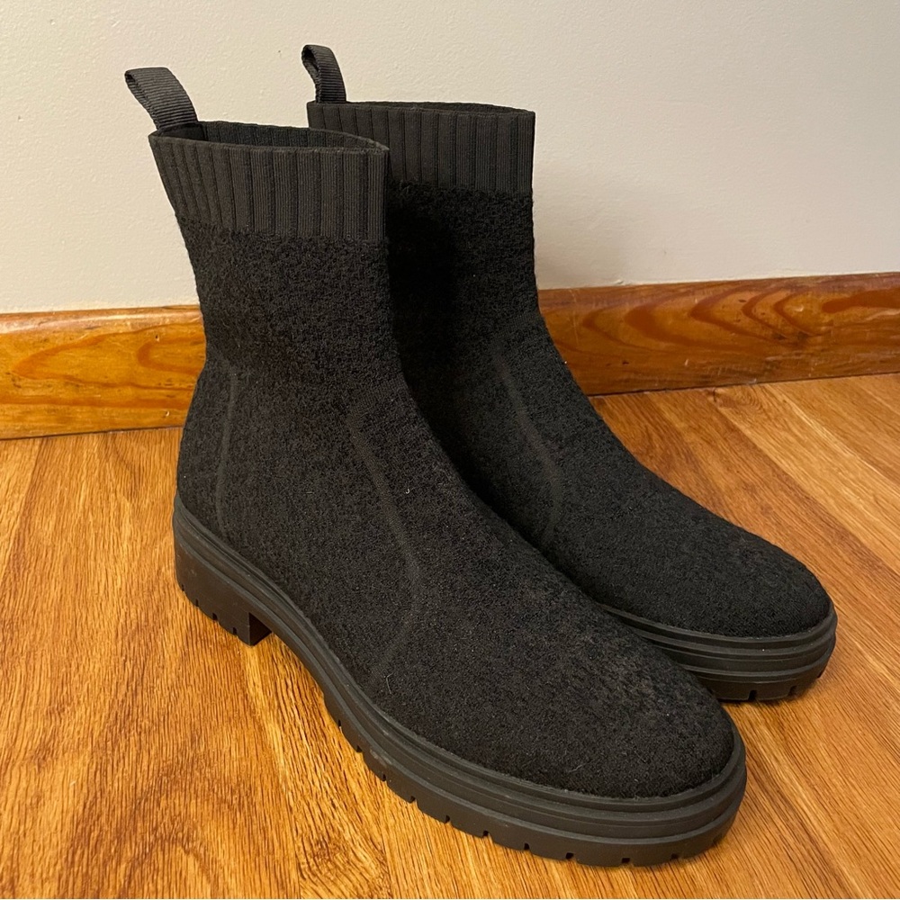 Naadam Knit Stretch Sock Boot